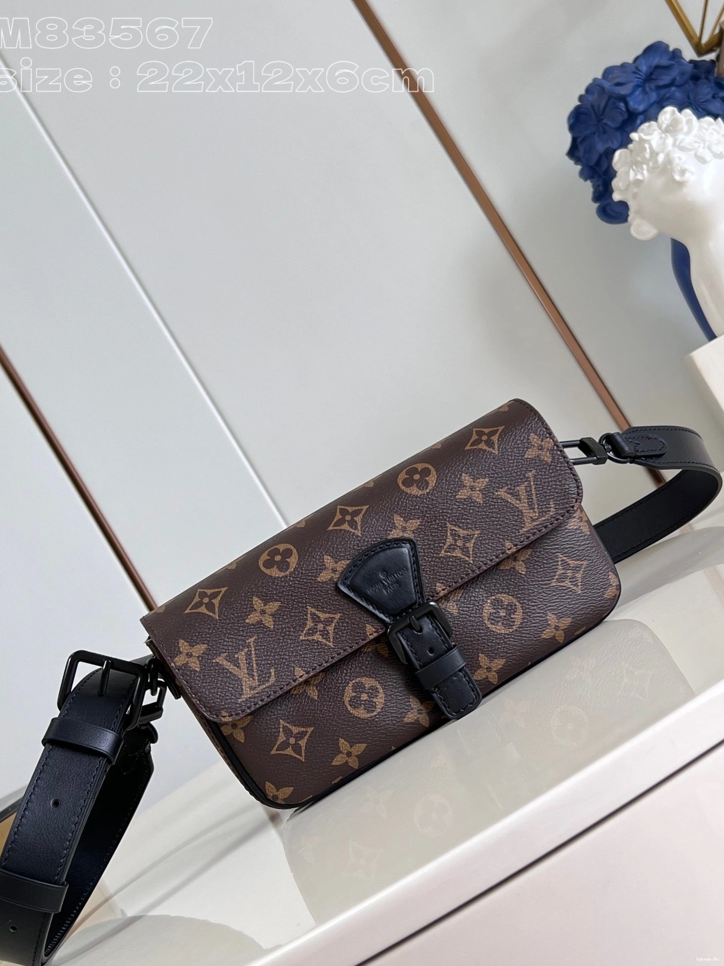 LOUIS VUITTON Wallet Montsouris Wearable 0104